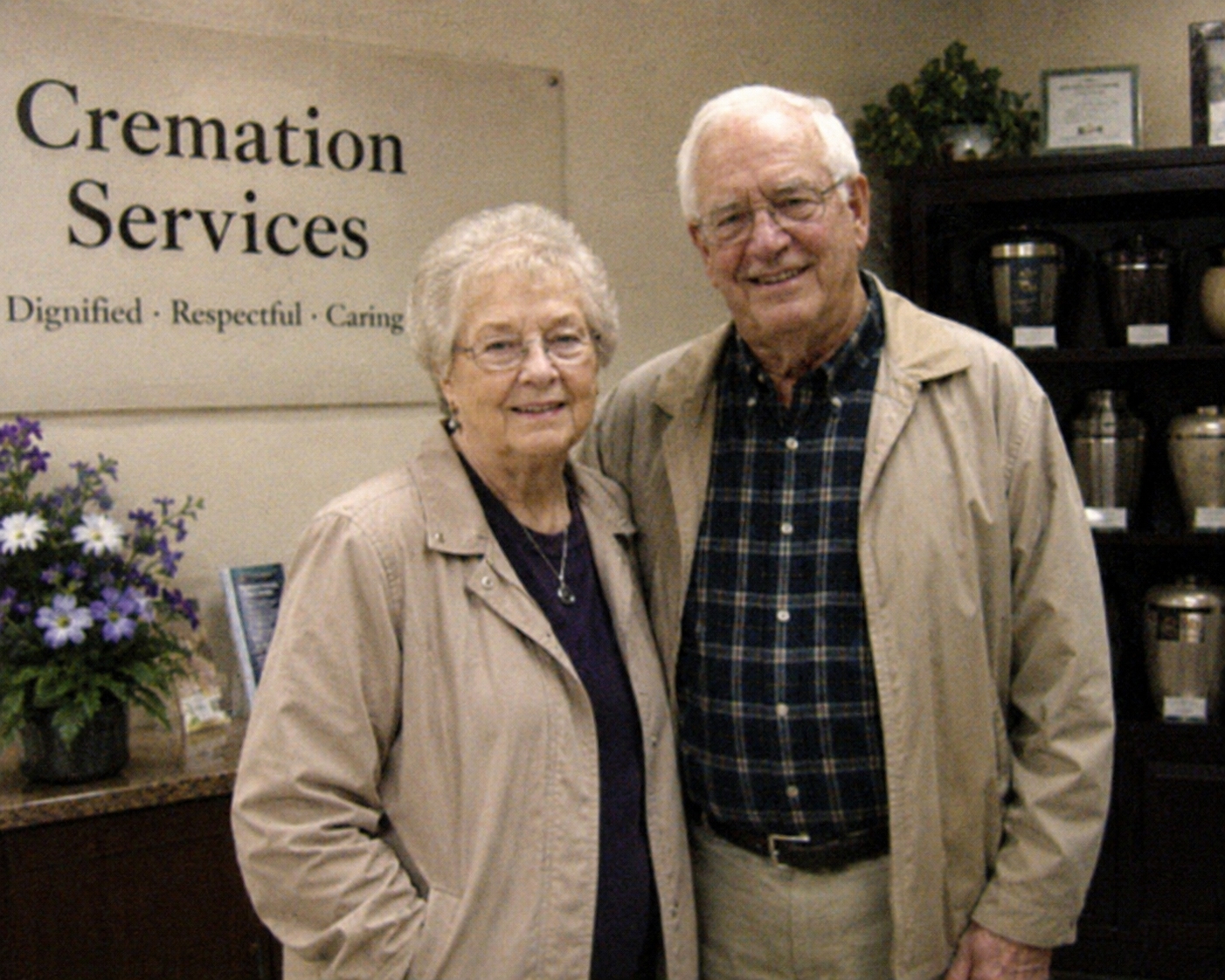 Rachel and Dan, founders of Peaceful Crossing Pet Cremation
